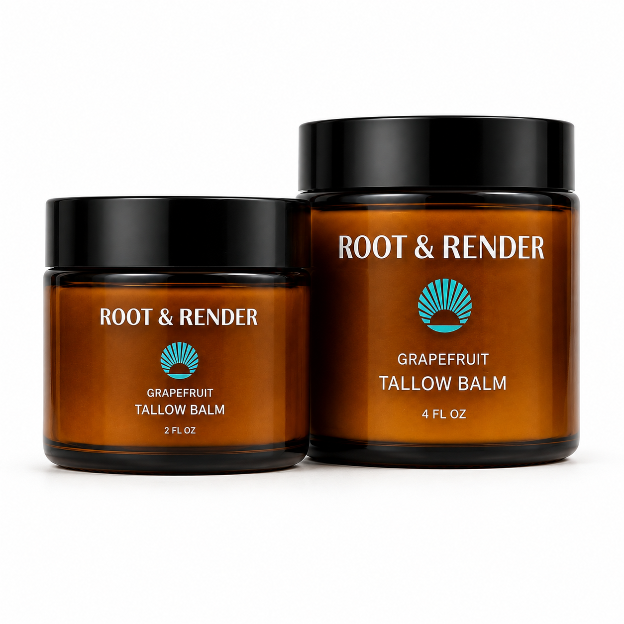 Bundle 2oz + 4oz Grapefruit Tallow Balm